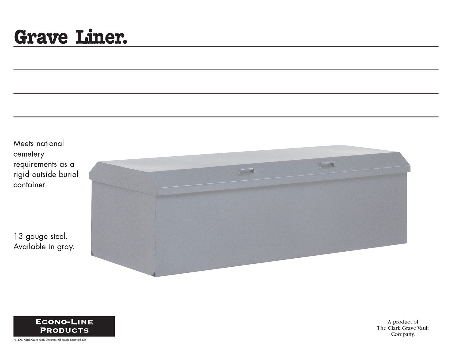 Graveliner - Johnson Funeral Home Rocky Mount